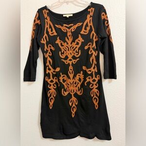 Young Threads NYC Black Tunic Dress